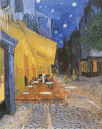 6.「夜のカフェテラス」ゴッホ